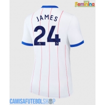 Camisa de time de futebol Chelsea Reece James #24 Replicas 3º Equipamento Feminina 2026-27 Manga Curta